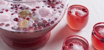 wine cranberry spritzer punch recipe