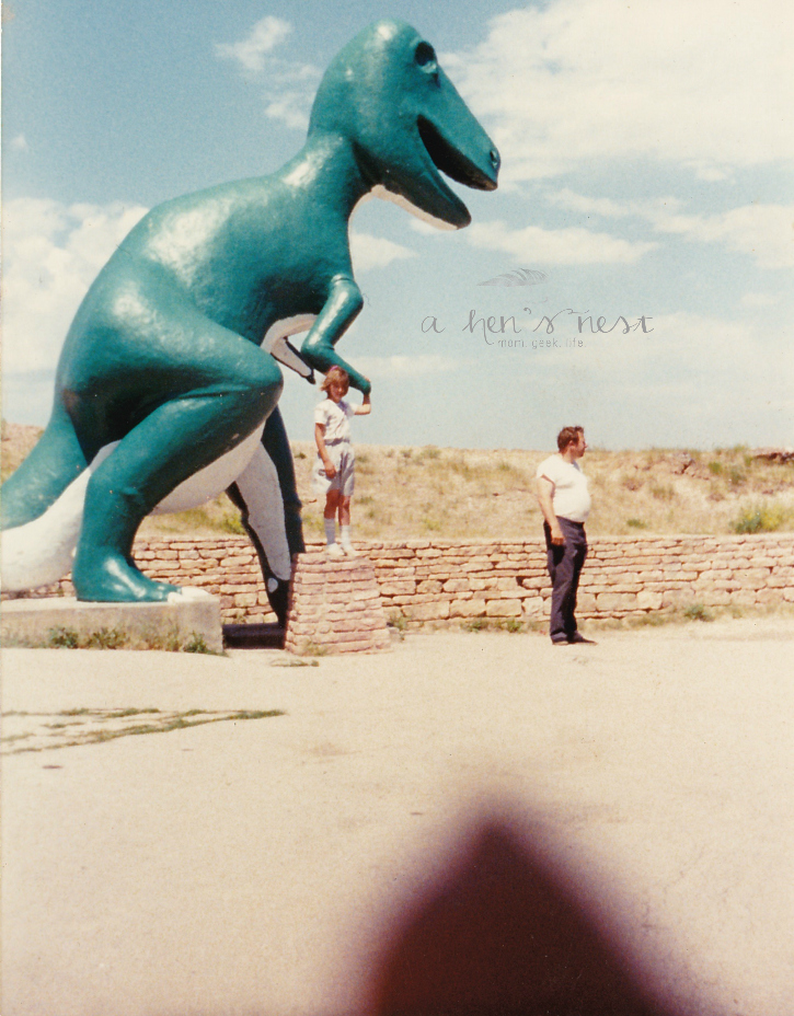 Dinosaur Park 1988 - Rapid City, South Dakota