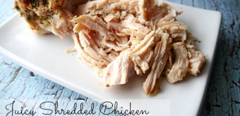 Juicy shredded chicken for easy weeknight meals